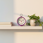 Factory Purple Alarm Clock