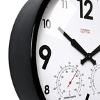Factory XL Black Outdoor Clock Cloudnola