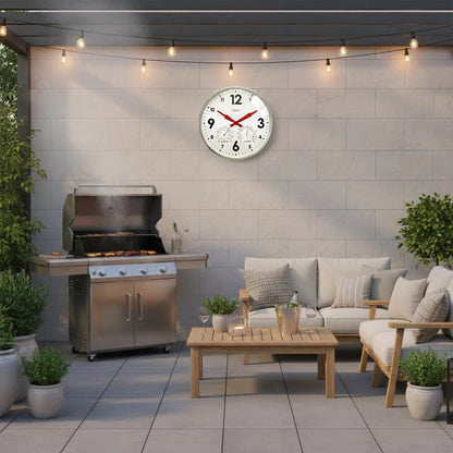 Factory XL Zinc Outdoor Clock Cloudnola