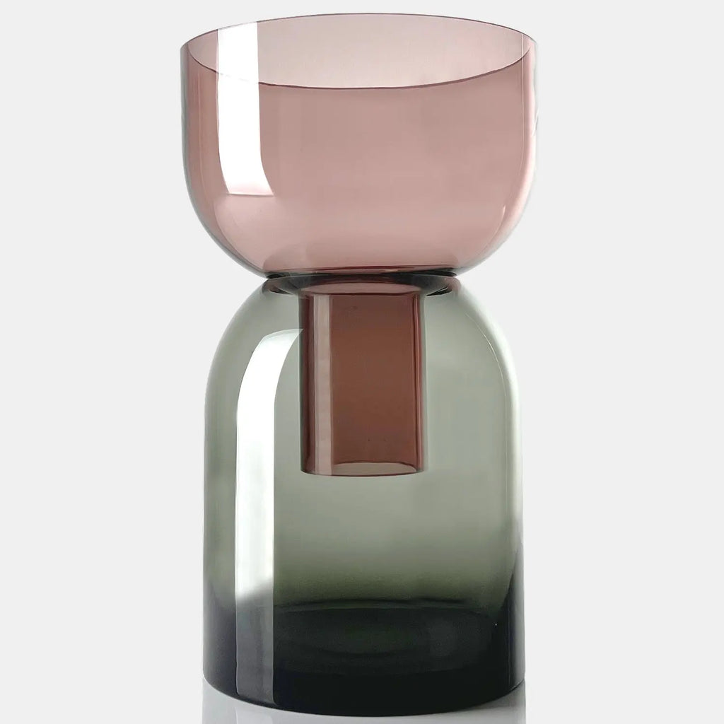 Flip Large Gray & Pink Vase Cloudnola