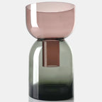 Flip Large Gray & Pink Vase Cloudnola