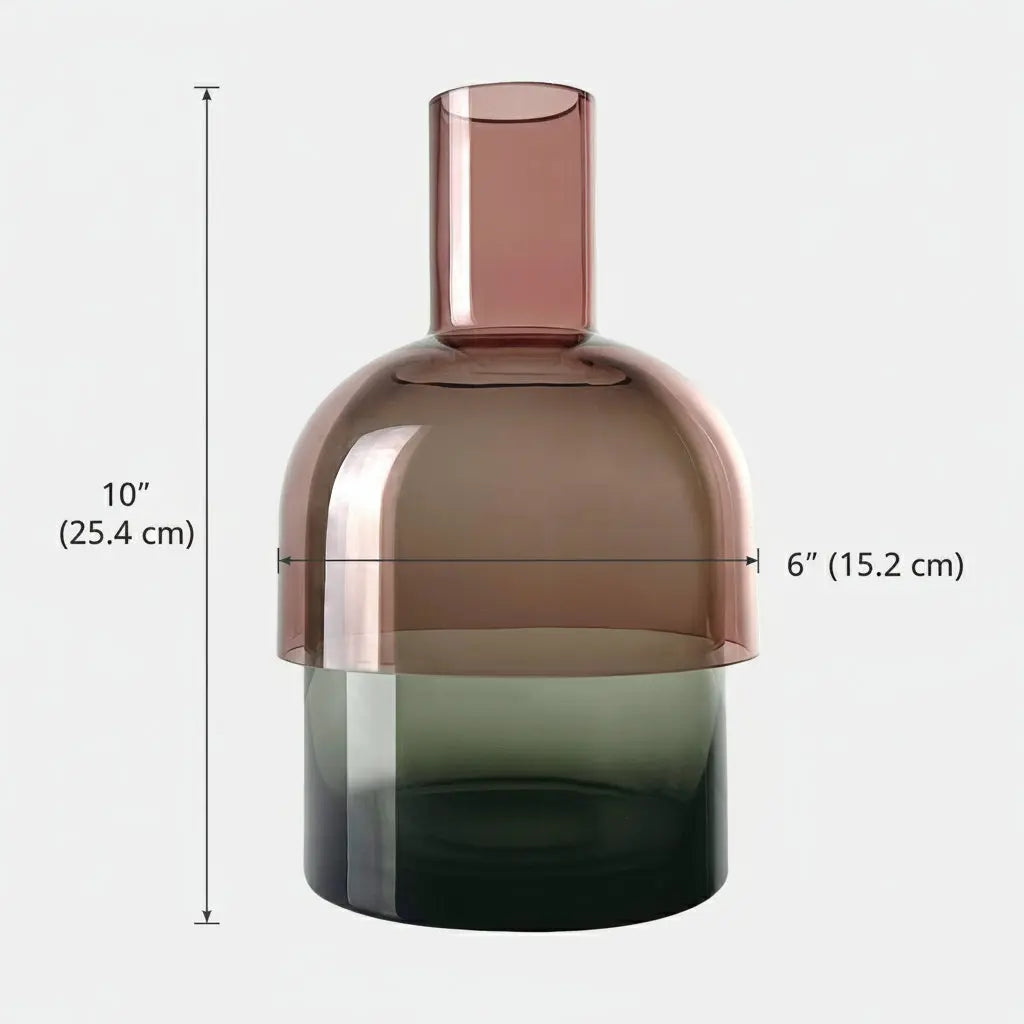 Flip Large Gray & Pink Vase Cloudnola