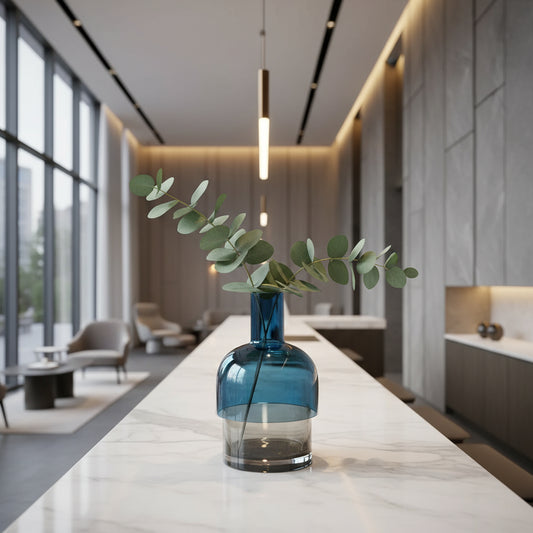 Flip Med Blue & Gray - Vase Cloudnola