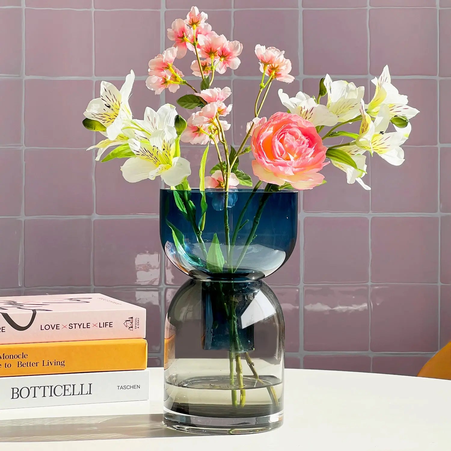 Flip Med Blue & Gray - Vase Cloudnola