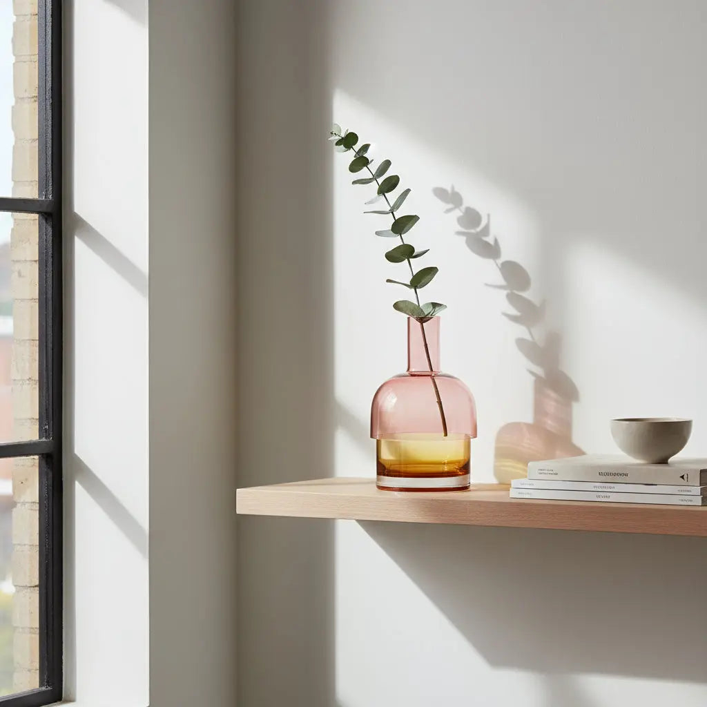 Flip Med Pink & Yellow Vase Cloudnola