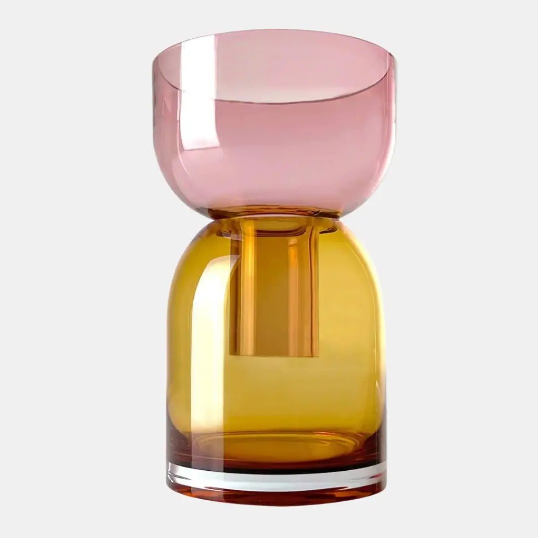 Flip Med Pink & Yellow - Vase Cloudnola