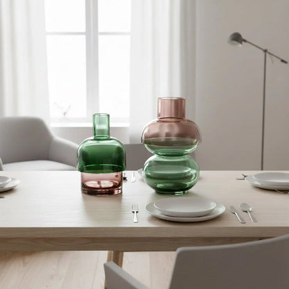 Fusion Bubble Green Vase Set Cloudnola