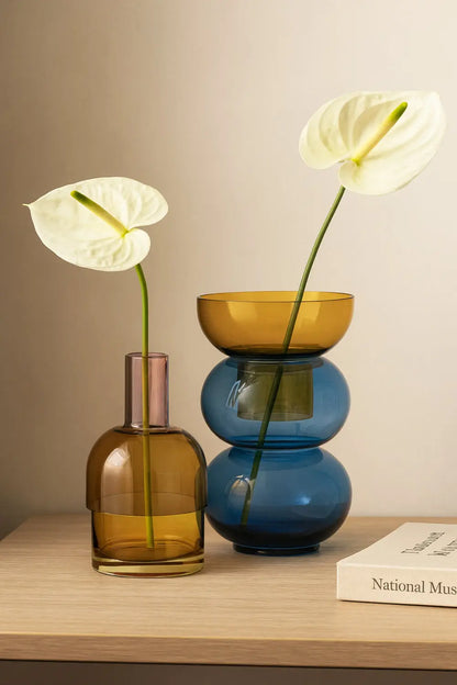 Fusion Bubble Yellow Vase Set Cloudnola