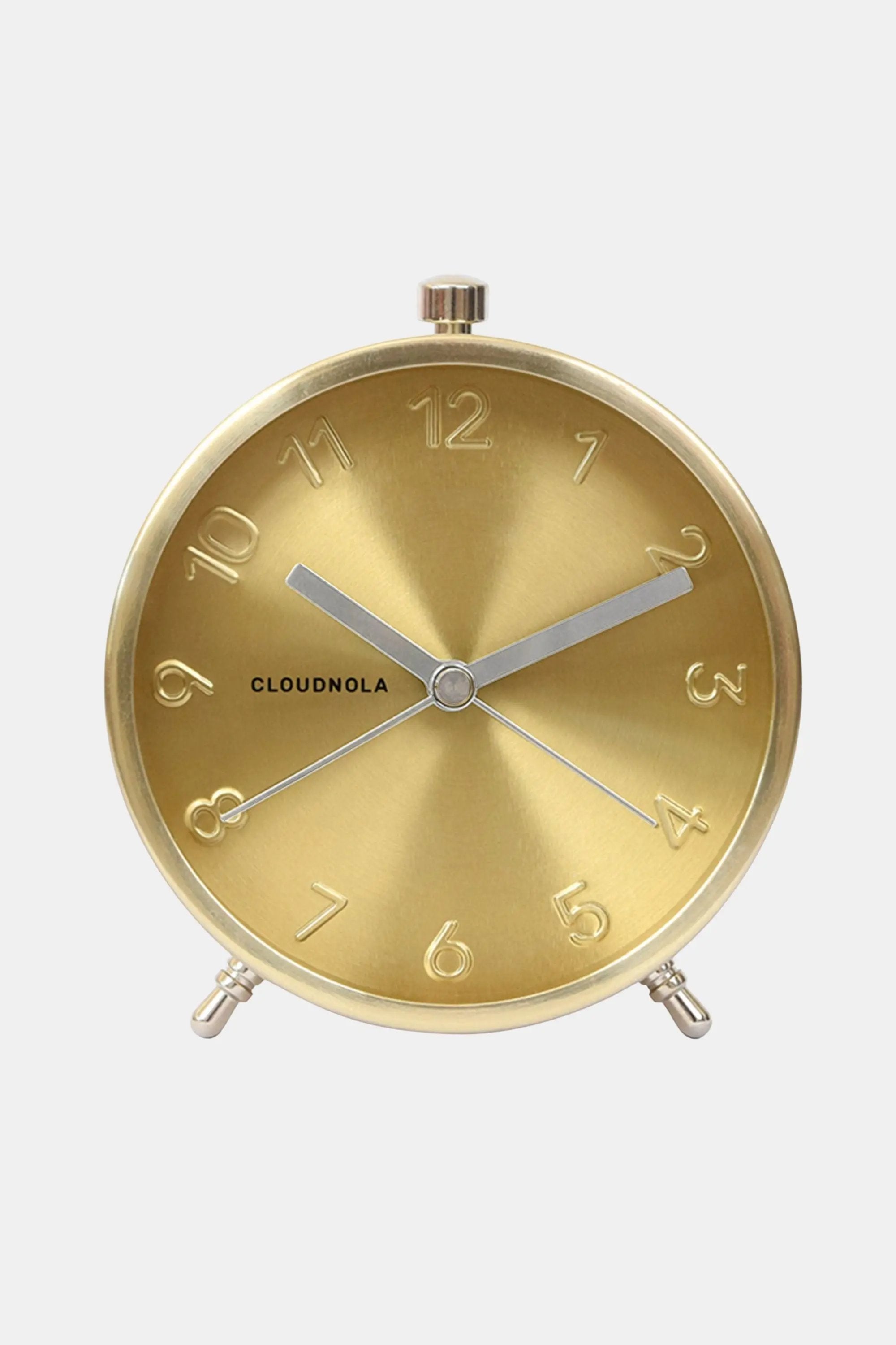 Gold Alarm Clock Cloudnola