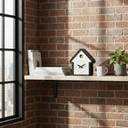 House White Cuckoo Clock Cloudnola