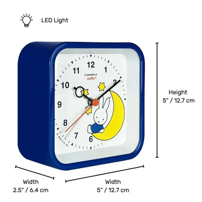 Miffy Blue Alarm Clock Cloudnola