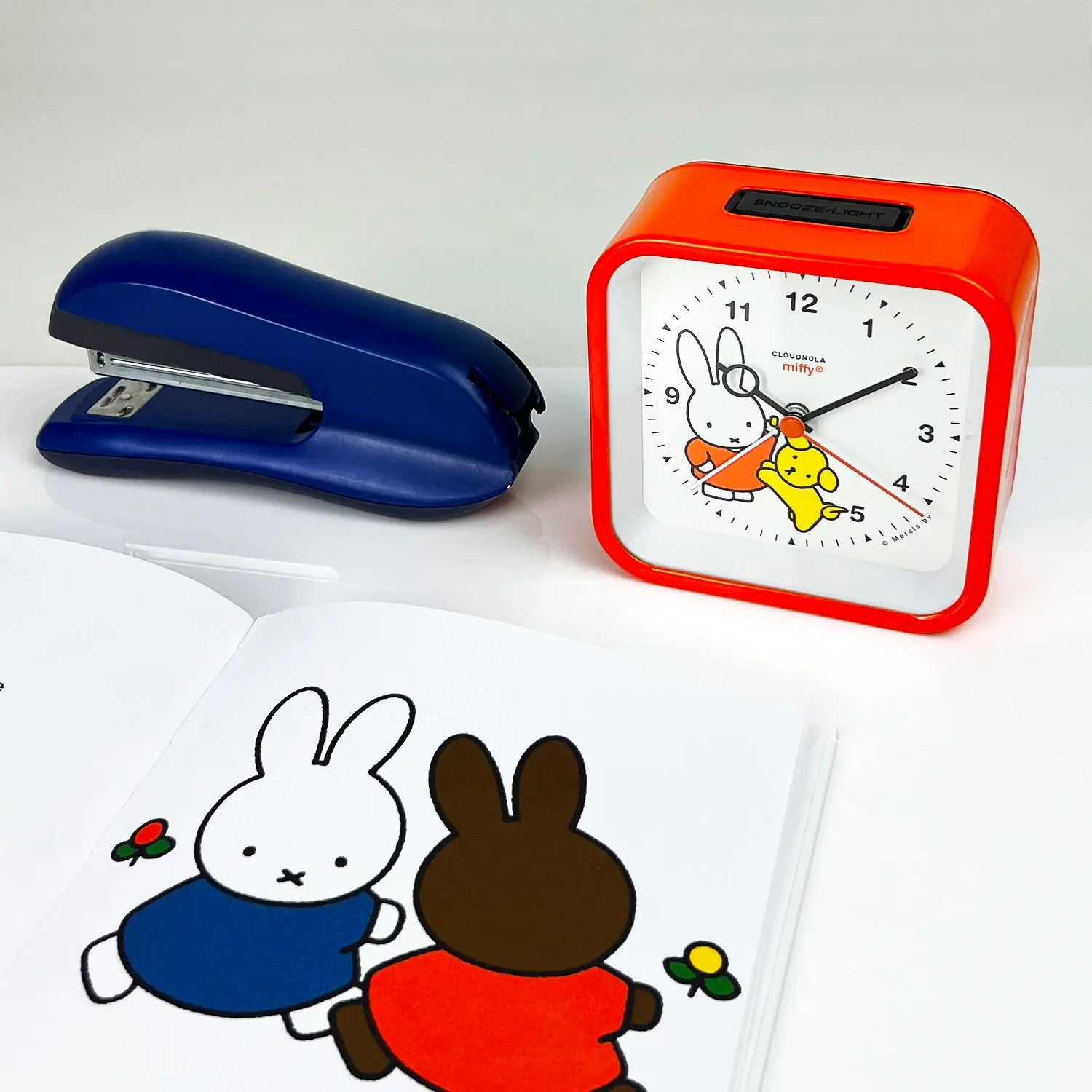 Miffy Orange Alarm Clock Cloudnola
