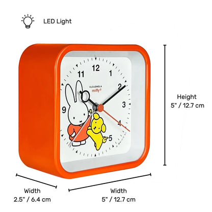 Miffy Orange Alarm Clock Cloudnola