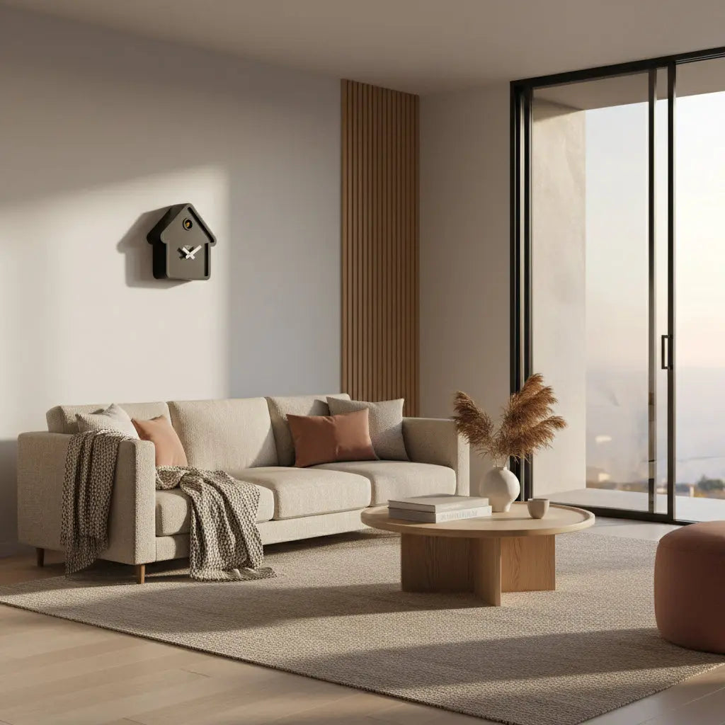 MoMA House Black Cuckoo Clock Cloudnola