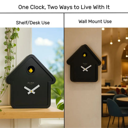 MoMA House Black Cuckoo Clock – Black Cuckoo Clock | Cloudnola Cloudnola