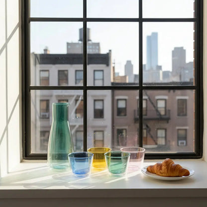 MoMA Rocks Carafe with Cups Cloudnola