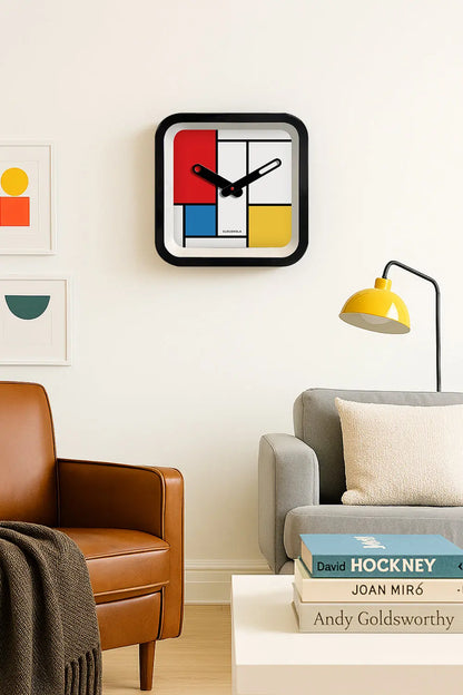 Mondrian Clock Cloudnola