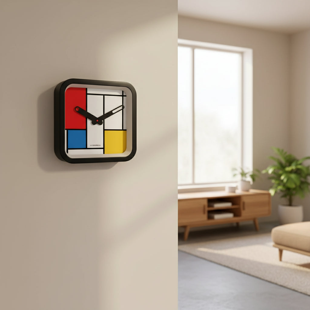 Mondrian Clock Cloudnola