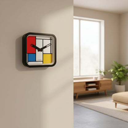 Mondrian Clock Cloudnola
