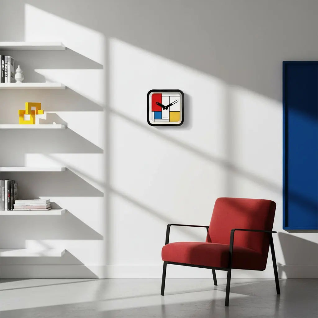 Mondrian Clock Cloudnola
