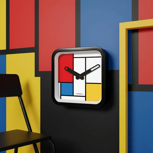 Mondrian Clock Cloudnola