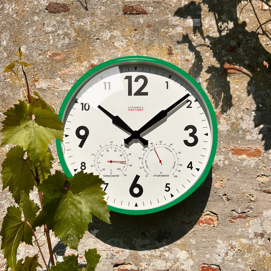 Outdoor Green - Clock Cloudnola