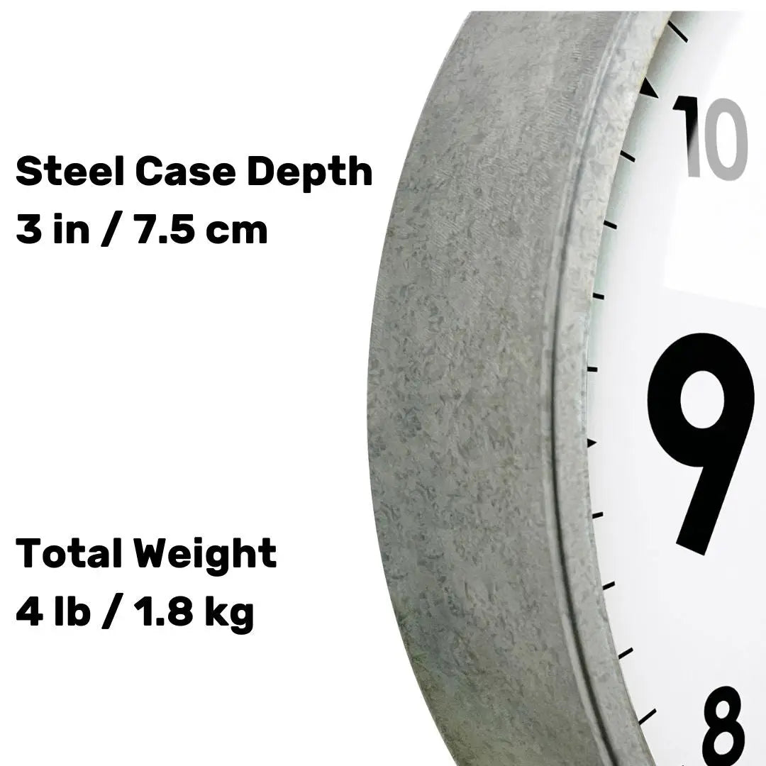 Outdoor Zinc - Clock Cloudnola