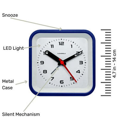 Railway Blue - Alarm Clock Cloudnola