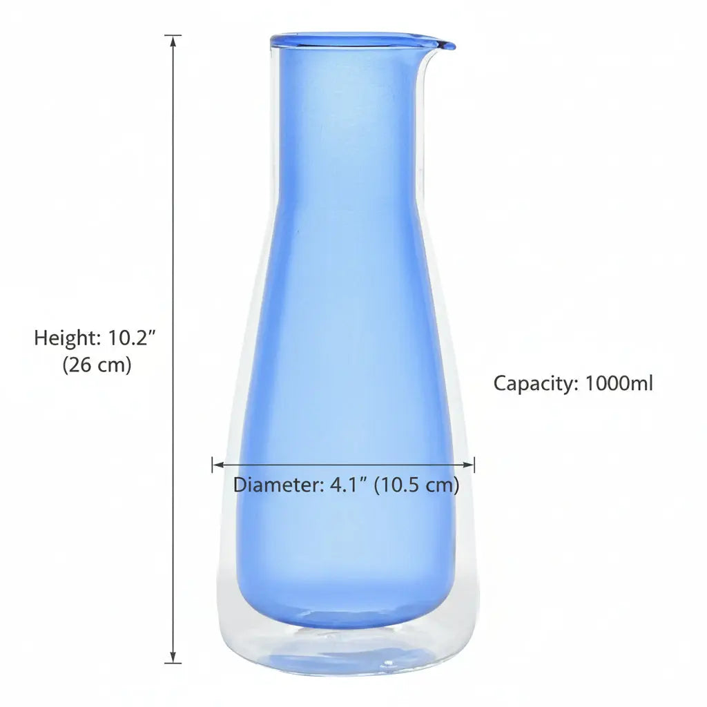 Rocks Blue Carafe Cloudnola