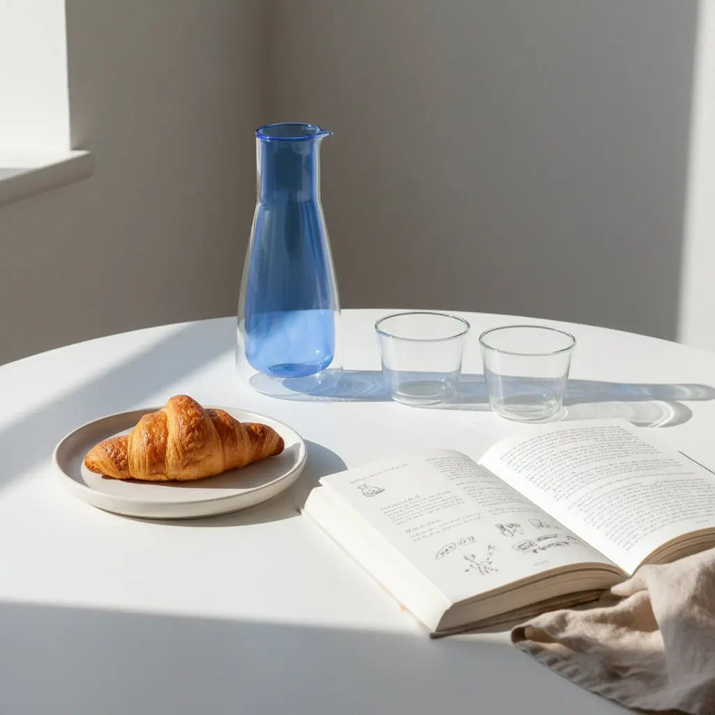 Rocks Blue Carafe Cloudnola