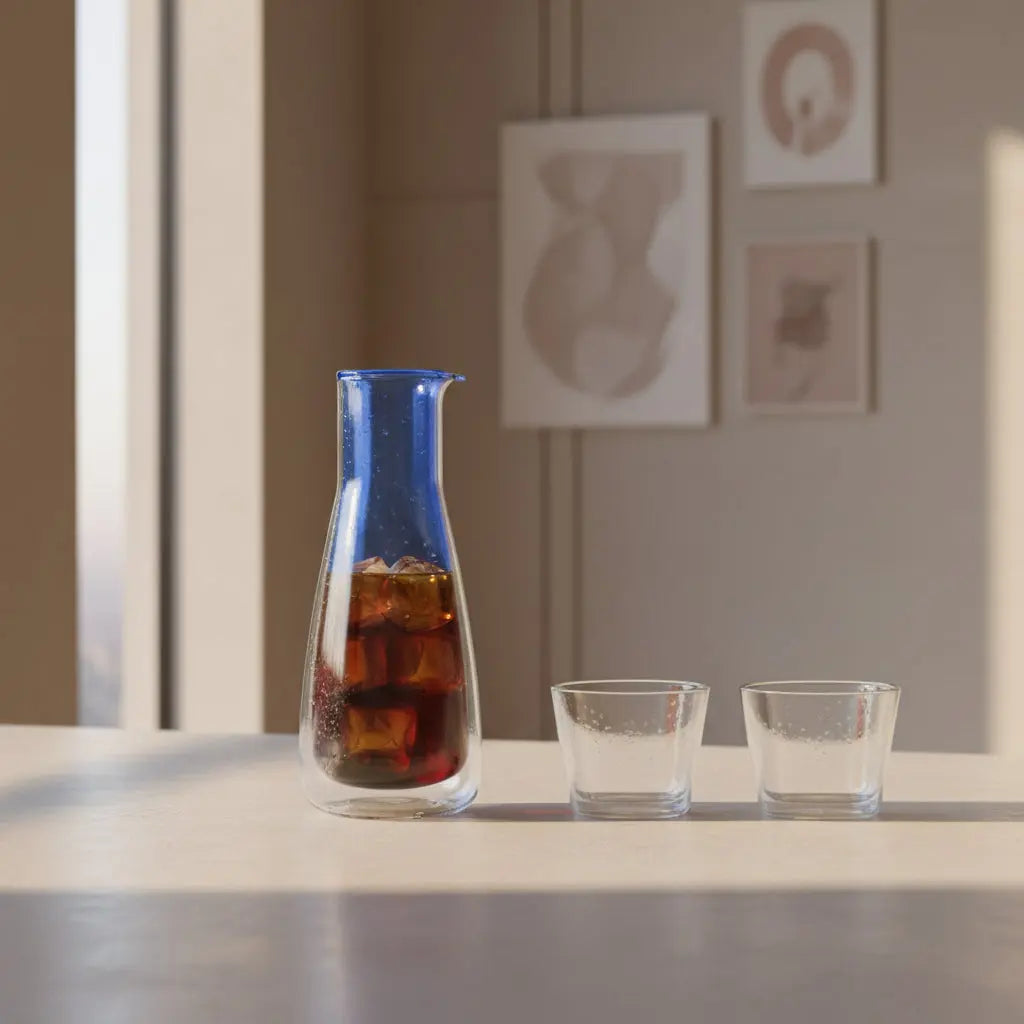 Rocks Blue Carafe Cloudnola