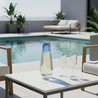 Rocks Blue Carafe Cloudnola