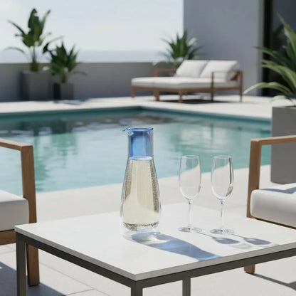 Rocks Blue Carafe Cloudnola