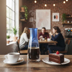 Rocks Carafe Blue – Double-Wall - (1000ml) - Carafe Cloudnola