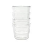 Rocks Double-Wall Glasses - Clear Set - Glasses Cloudnola