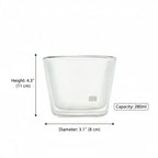 Rocks Double-Wall Glasses – Clear Set Cloudnola