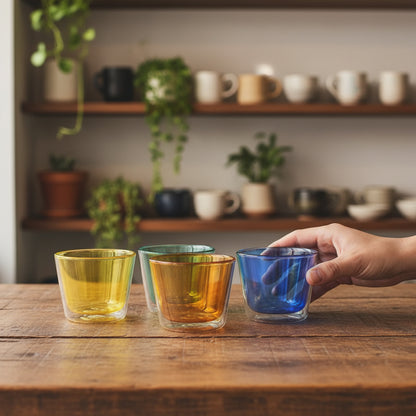 Rocks Double-Wall Glasses – Color Set Cloudnola