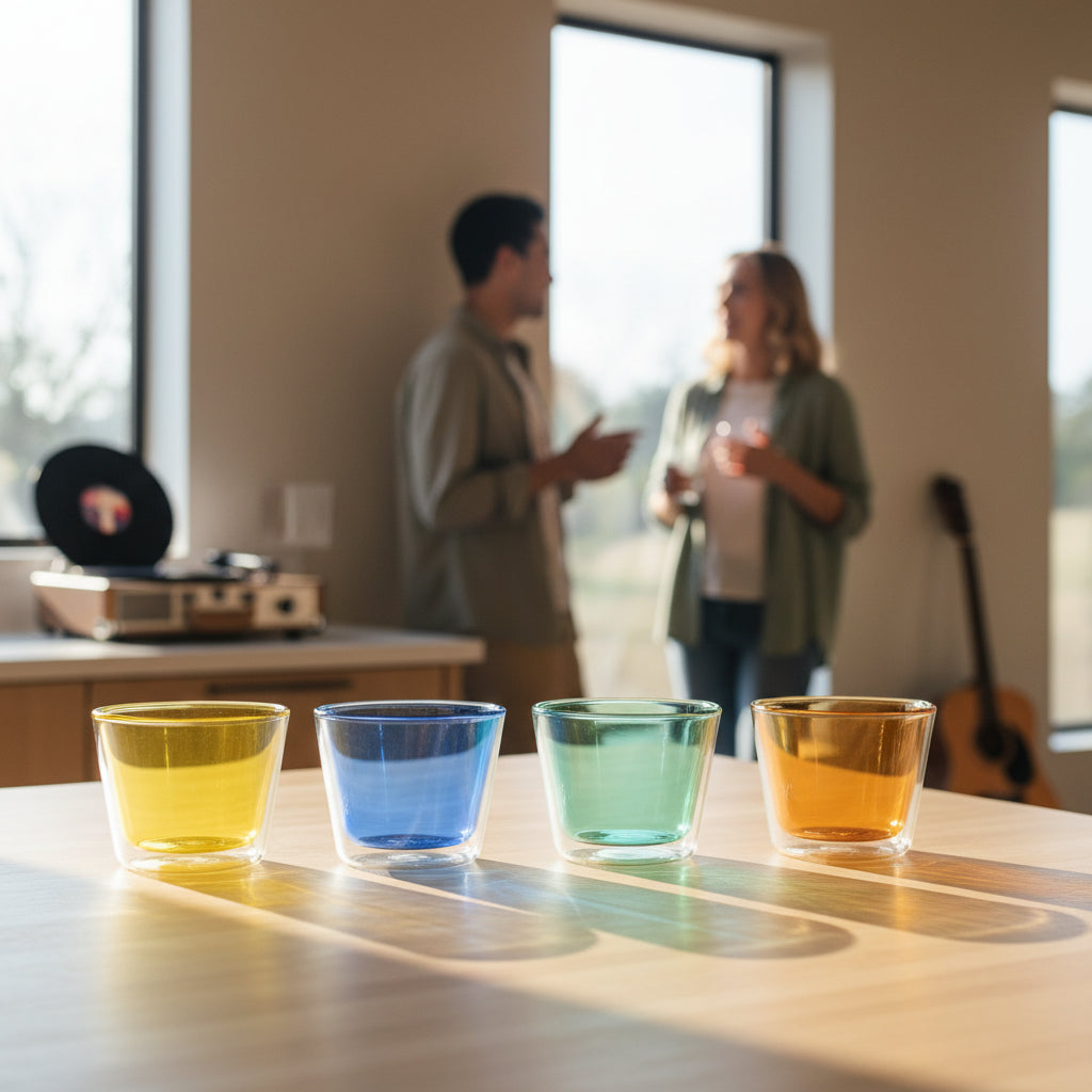 Rocks Double-Wall Glasses – Color Set Cloudnola