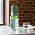 Double-Walled Glass Carafe – Green – 1 L / 34 fl oz (Pitcher)