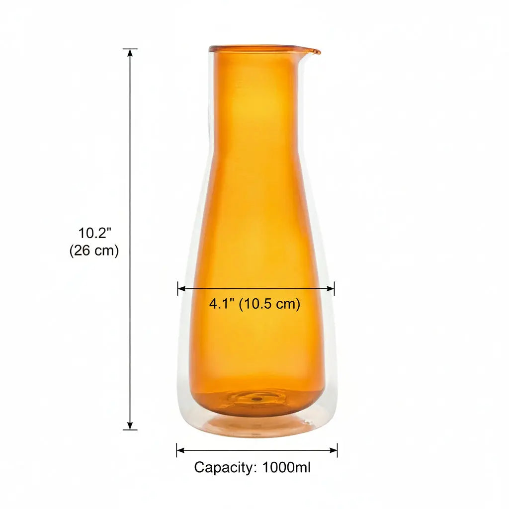 Rocks Orange Carafe Cloudnola