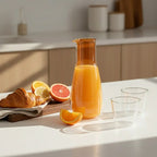 Rocks Orange Carafe Cloudnola