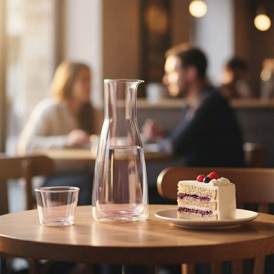 Rocks Pink  Carafe with Cups Cloudnola