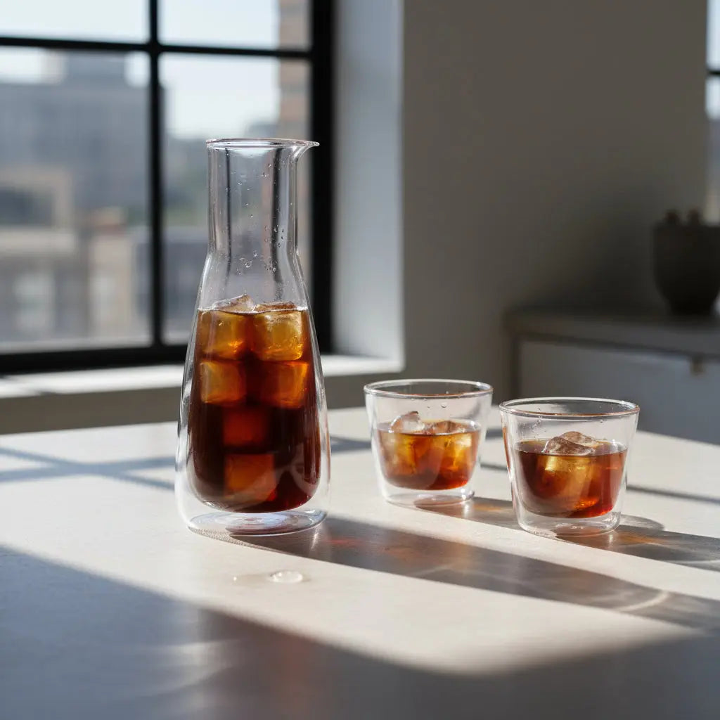 Rocks Pink  Carafe with Cups Cloudnola