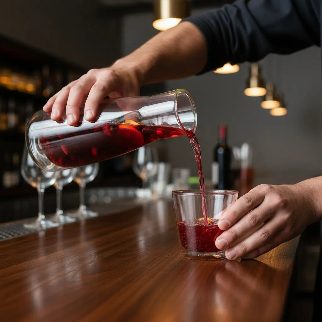 Rocks Pink  Carafe with Cups Cloudnola