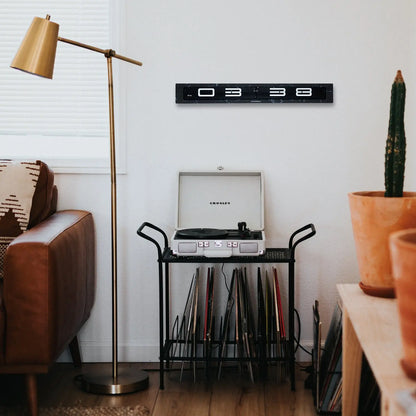 Timeline AM/PM Flip Clock Cloudnola