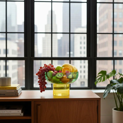 Tip Top Small Green & Yellow Bowl Cloudnola