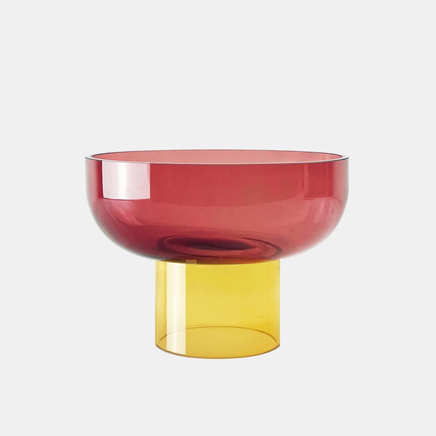 Tip Top Small Pink & Yellow Bowl Cloudnola