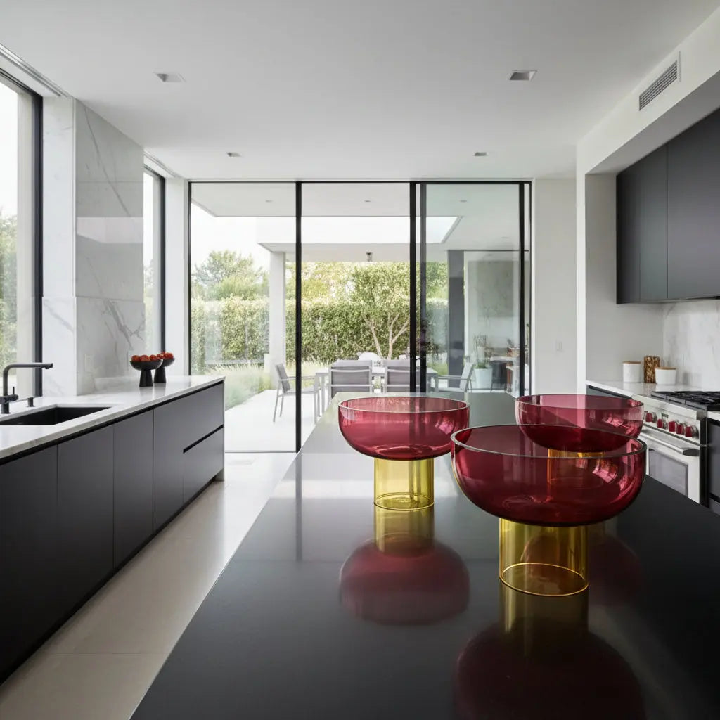 Tip Top Small Pink & Yellow Bowl Cloudnola