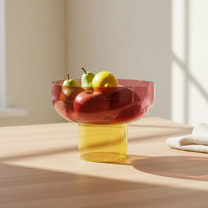 Tip Top Small Pink & Yellow Bowl Cloudnola