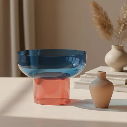 Tip Top XL Blue & Pink Bowl Cloudnola